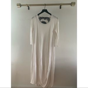 White Moomoo Dress
